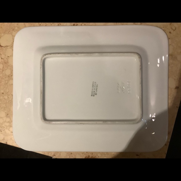 Stoneware serving platter - Picture 2 of 2